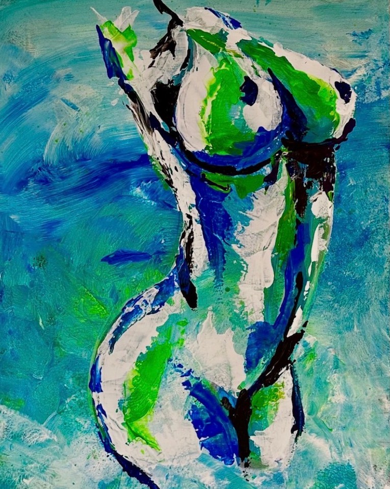 Body — schilderij van Jua's Art