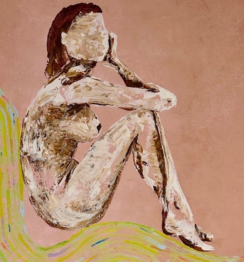 Chill — emotioneel schilderij van Juanita Buiks