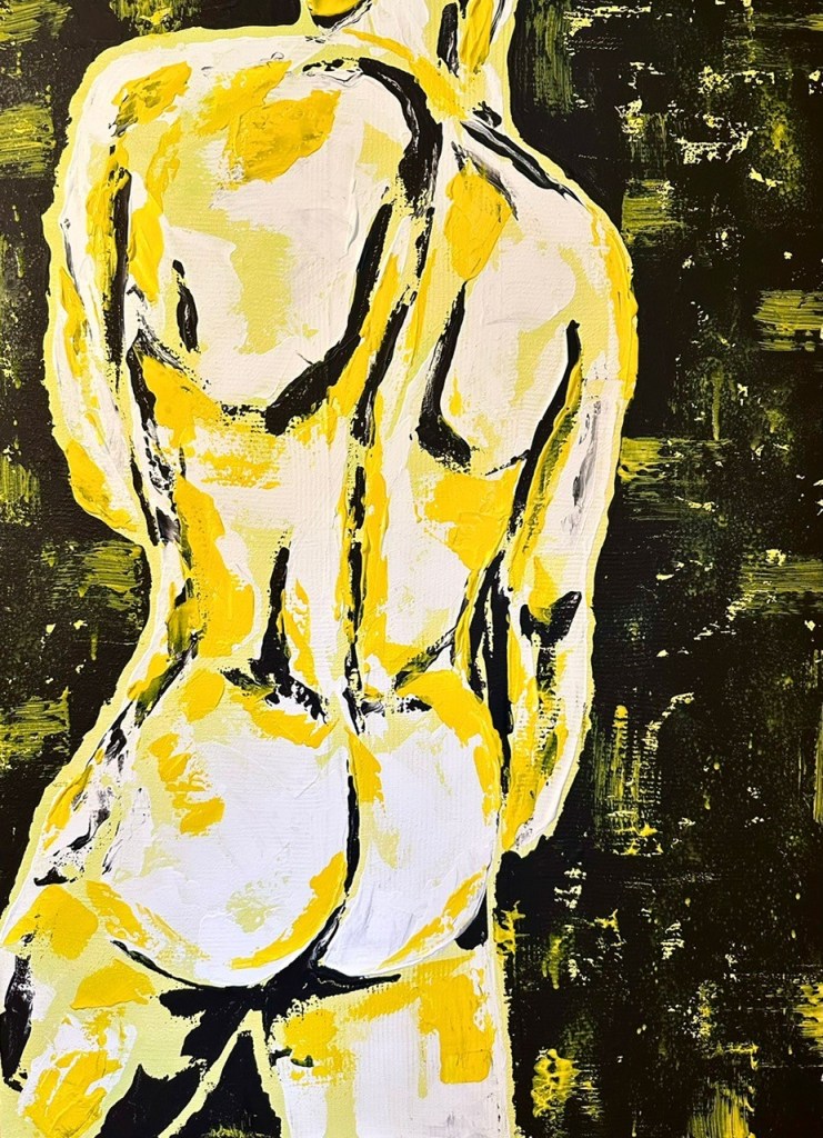 Man 1 — schilderij van Juanita Buiks