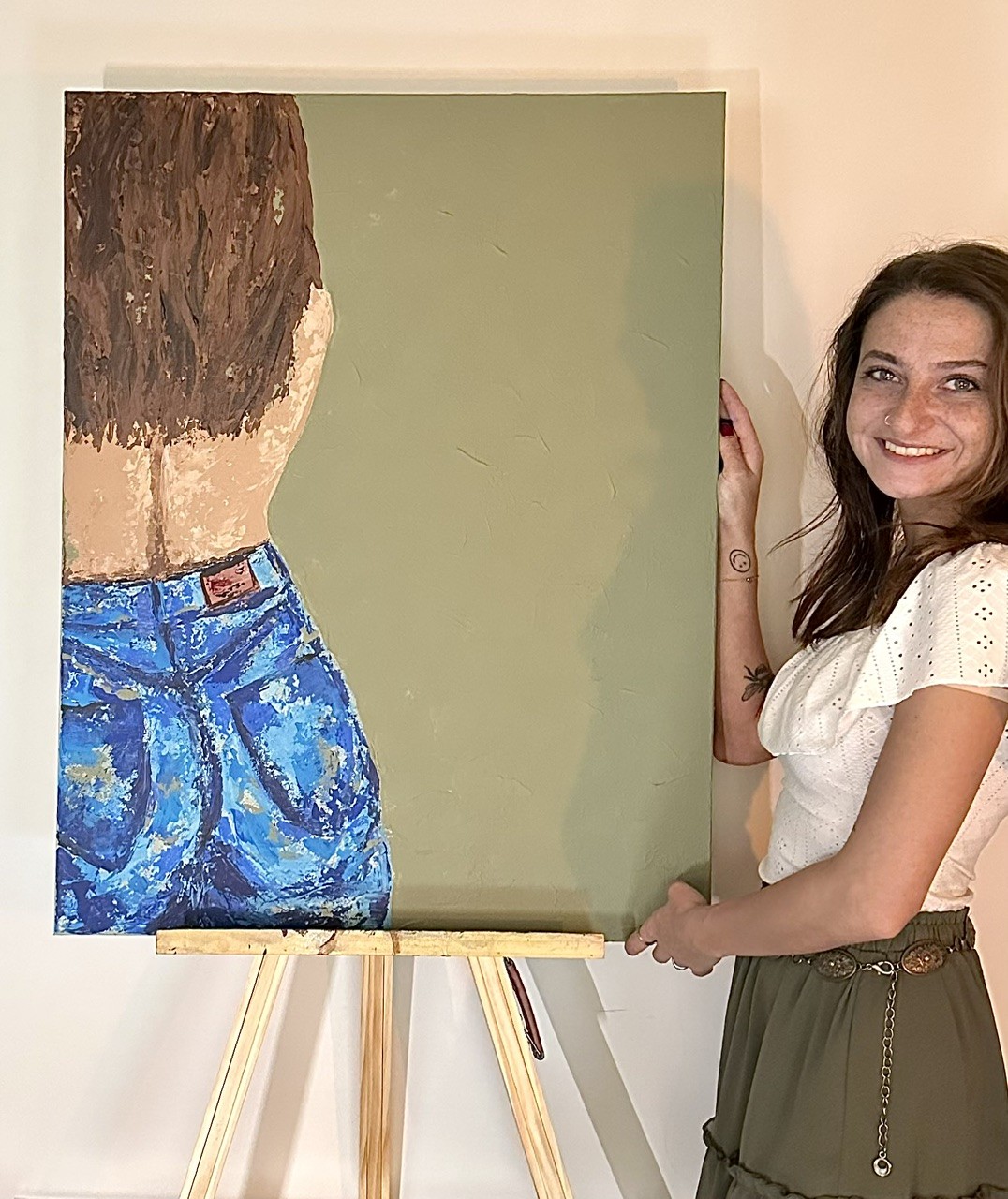 Portretfoto van Juanita Buiks, schilder achter Jua's Art